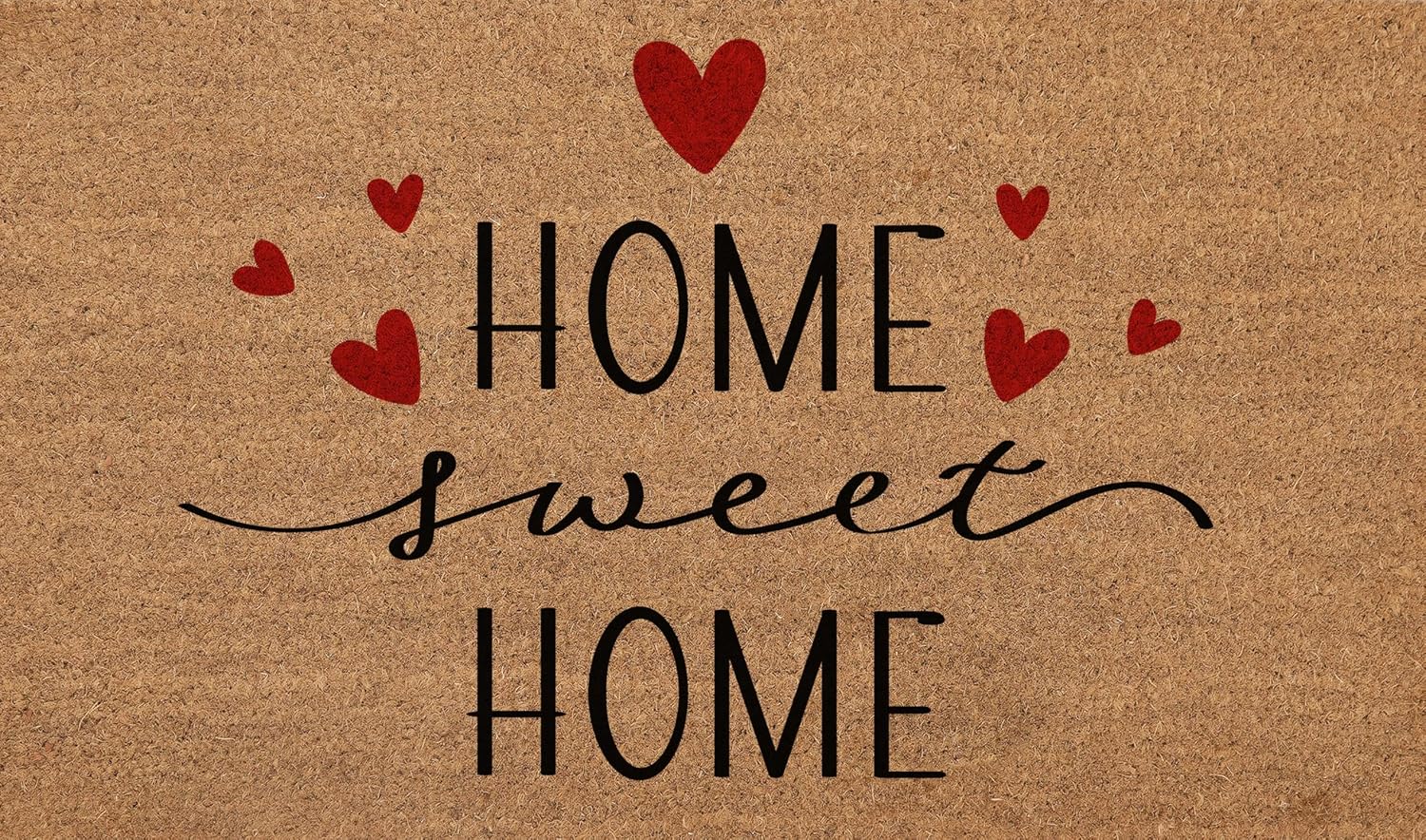 Coir Doormat with PVC Backing, 17 x 30 inch