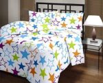 Floral Microfibre Reversible AC Dohar, Double Bed
